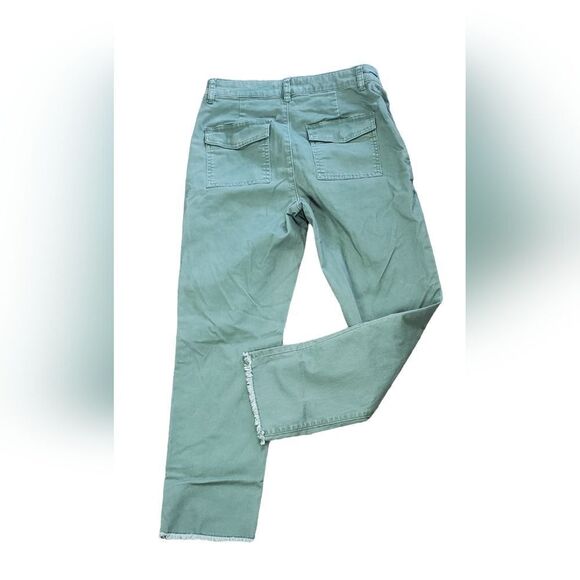 Ann Taylor Loft Green Cargo Pants - Picture 2 of 7